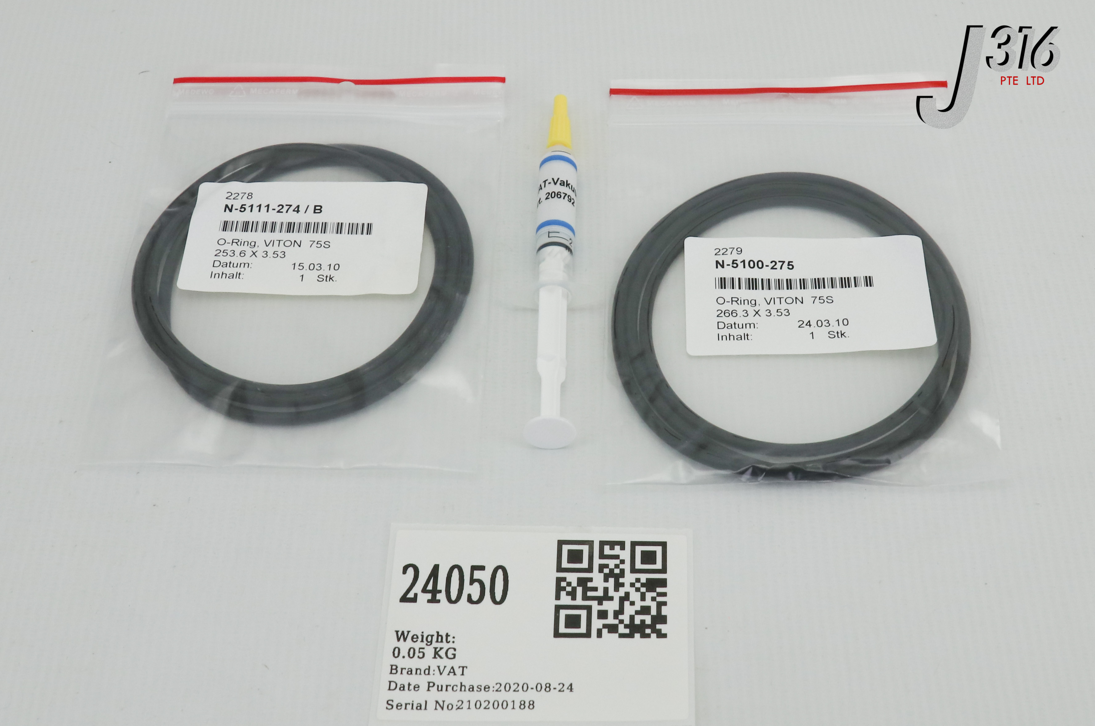 hyhmhh様 リクエスト 5点 まとめ商品 24050 VAT SEAL KIT VACUUM, N-5100-275, N-5111-274, 206792 (NEW